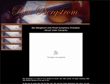 Tablet Screenshot of benbergstrom.com